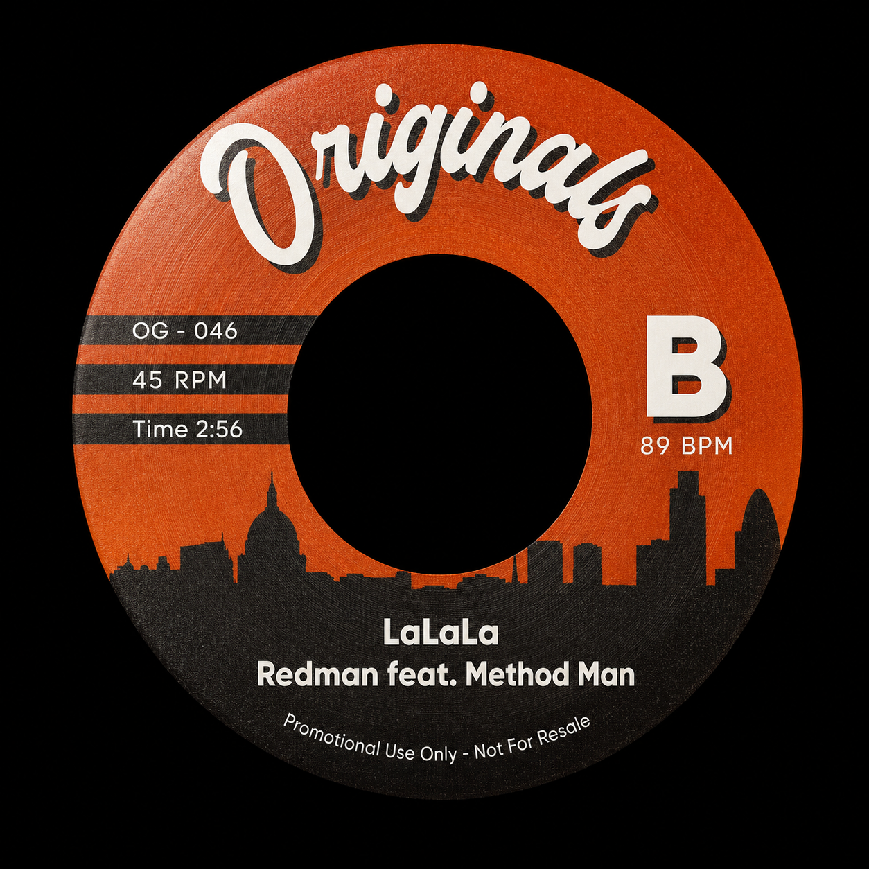 Bang Bang / LaLaLa – Jim Sharp Edit / Redman feat. Method Man (OG-046)