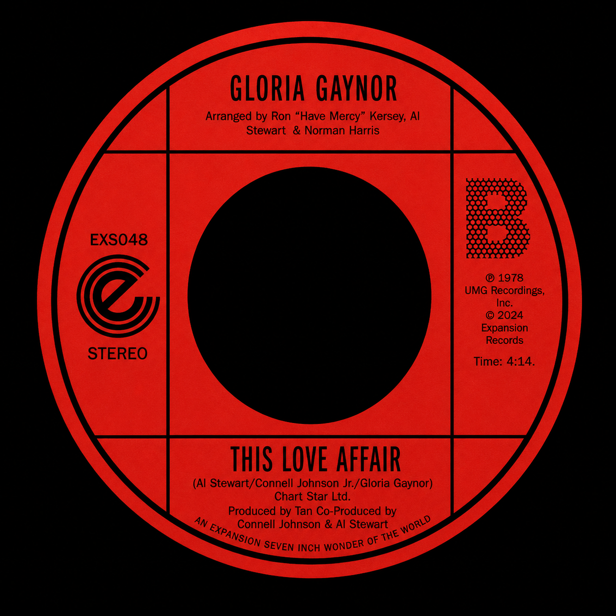This Love Affair – Gloria Gaynor (EXS048)