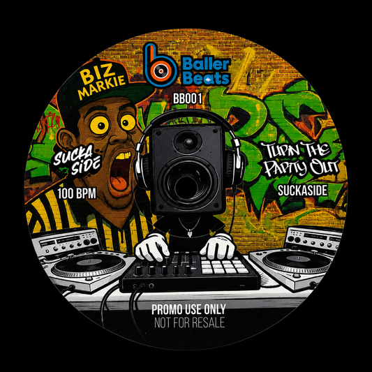 BB001 - Baller Beats Vol. 1 - Biz Markie / DJ Goce (7" Vinyl)