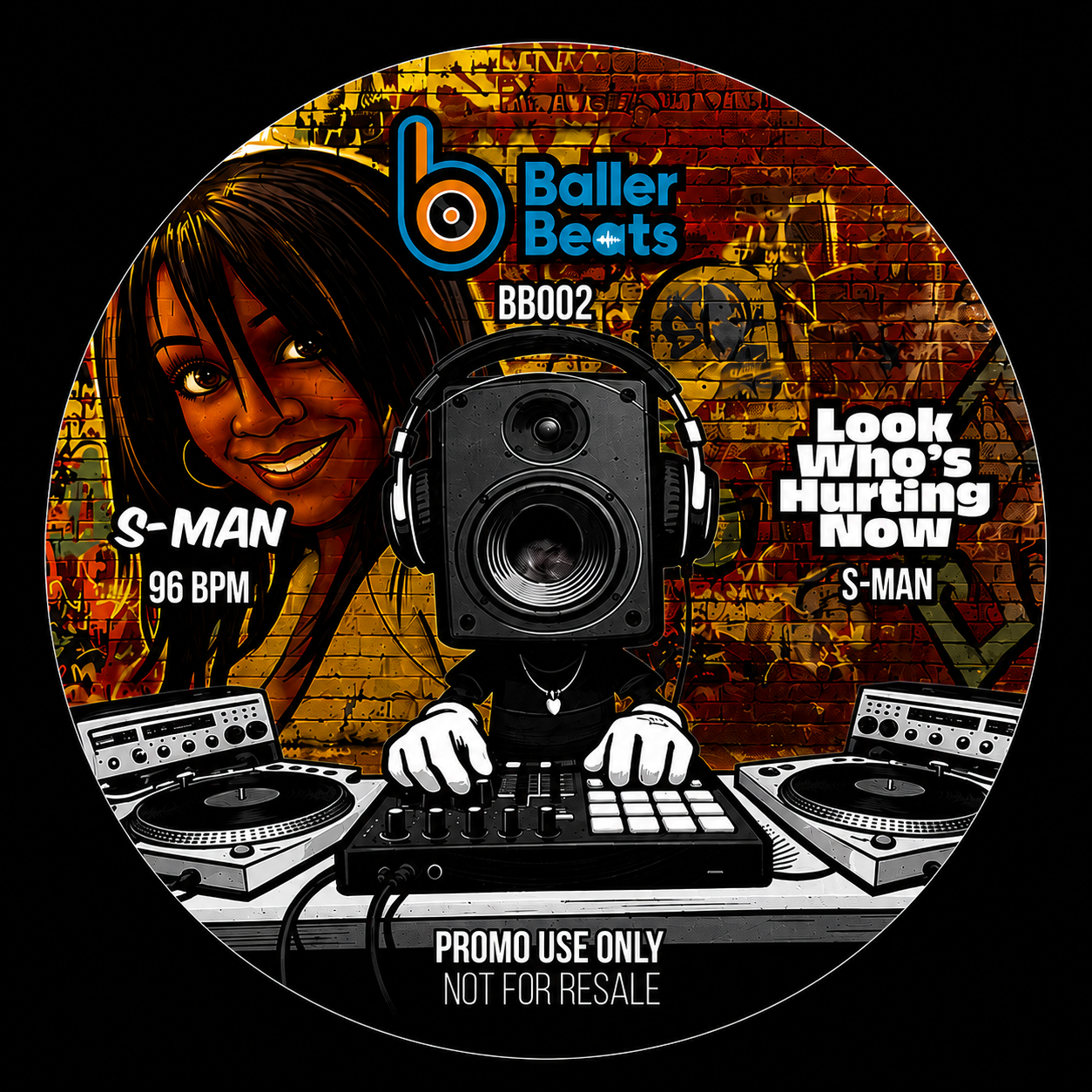 BB002 - Baller Beats Vol. 2 - DJ Goce / S-Man (7" Vinyl)