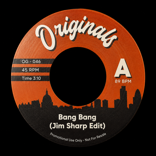 Bang Bang / LaLaLa – Jim Sharp Edit / Redman feat. Method Man (OG-046)