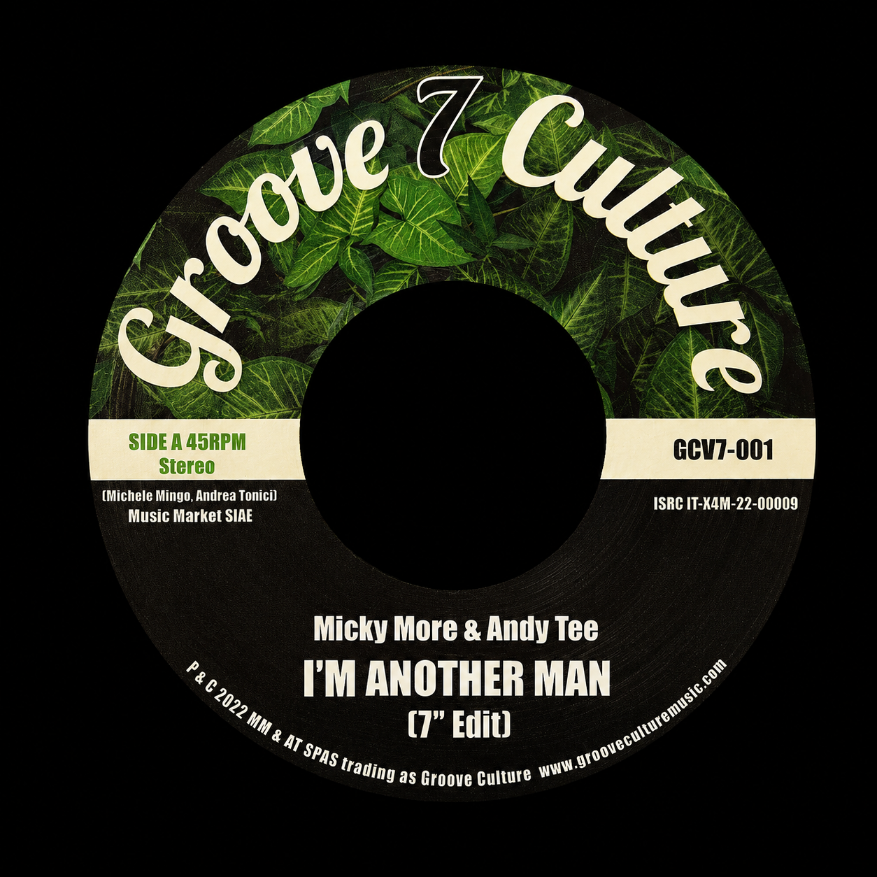 Groove Culture 7"- 001  (GSV7-001)