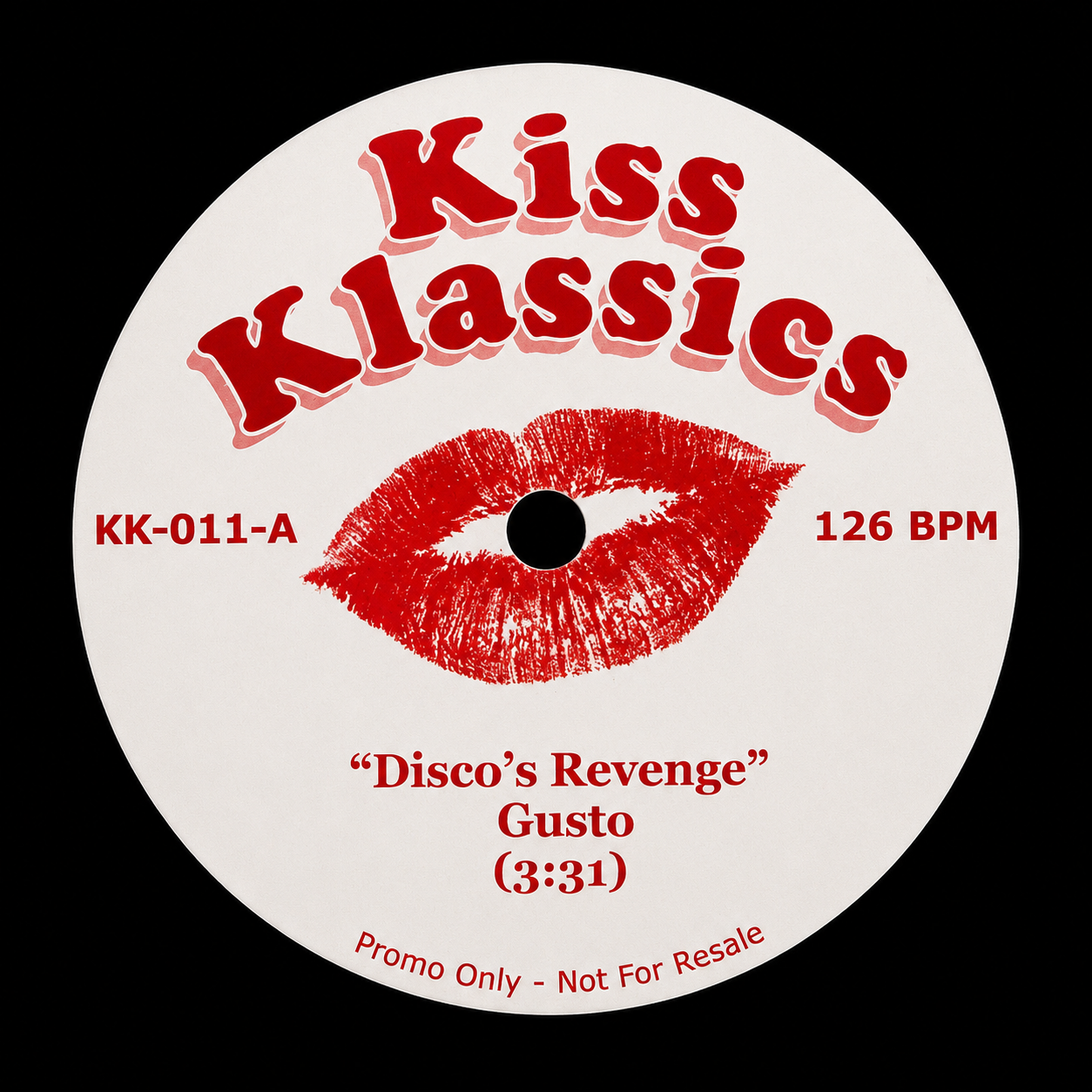 KK-011 - Kiss Klassics 011 - Gusto / Sam Tweaks (7" Vinyl)