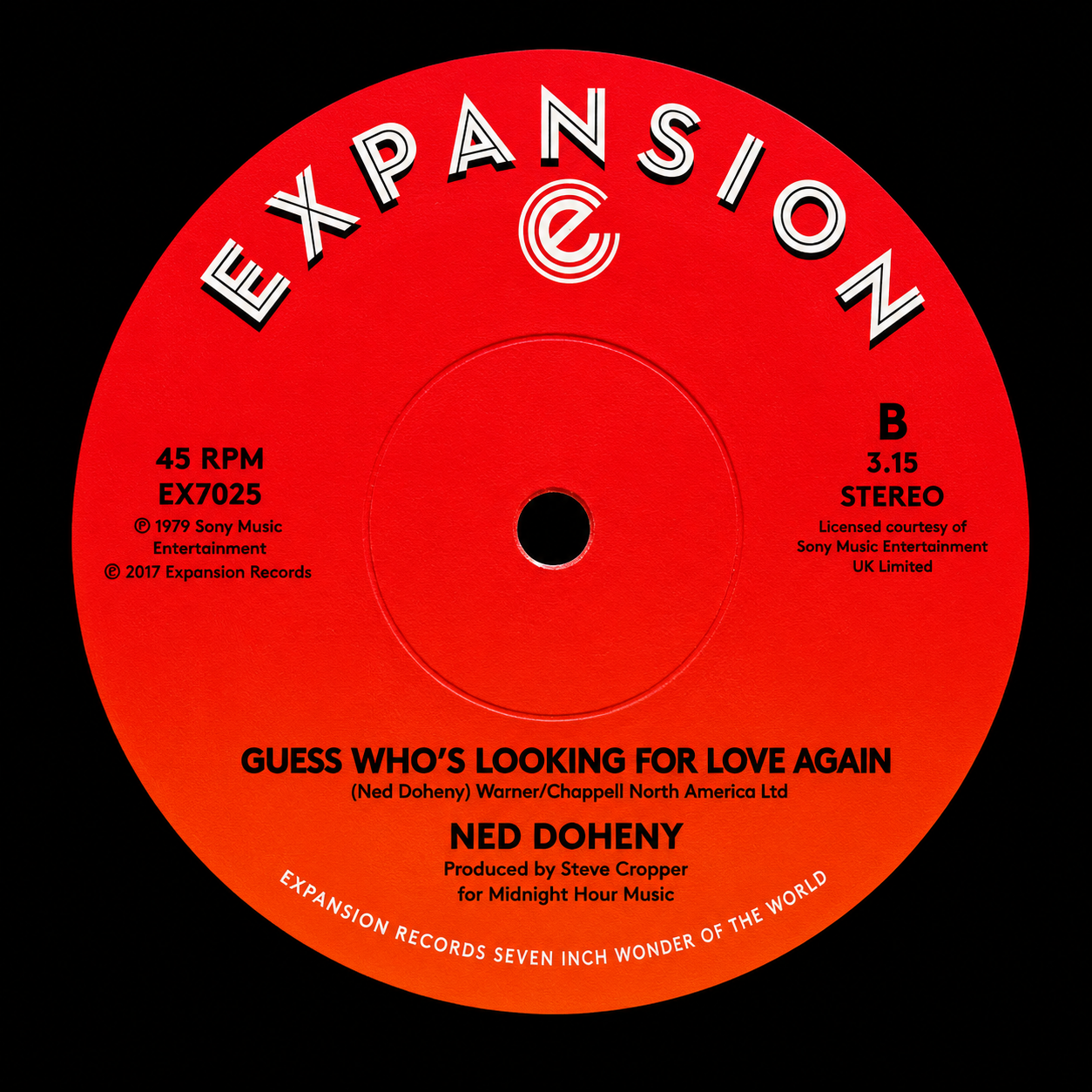 EX7025 - To Prove My Love / Guess Who's Looking For Love Again - Ned Doheny (7" Vinyl)
