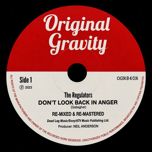 OGR840R - Don't Look Back In Anger / Dub Look Back In Anger - The Regulators / Prince Deadly (7" Vinyl)
