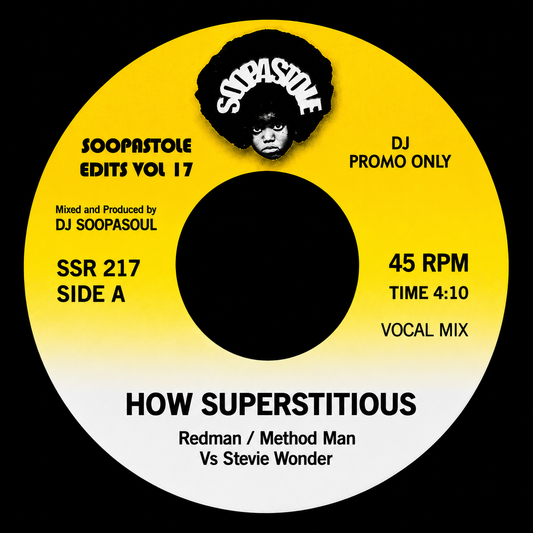 SSR217 - How Superstitious - Redman / Method Man Vs Stevie Wonder (7" Vinyl)