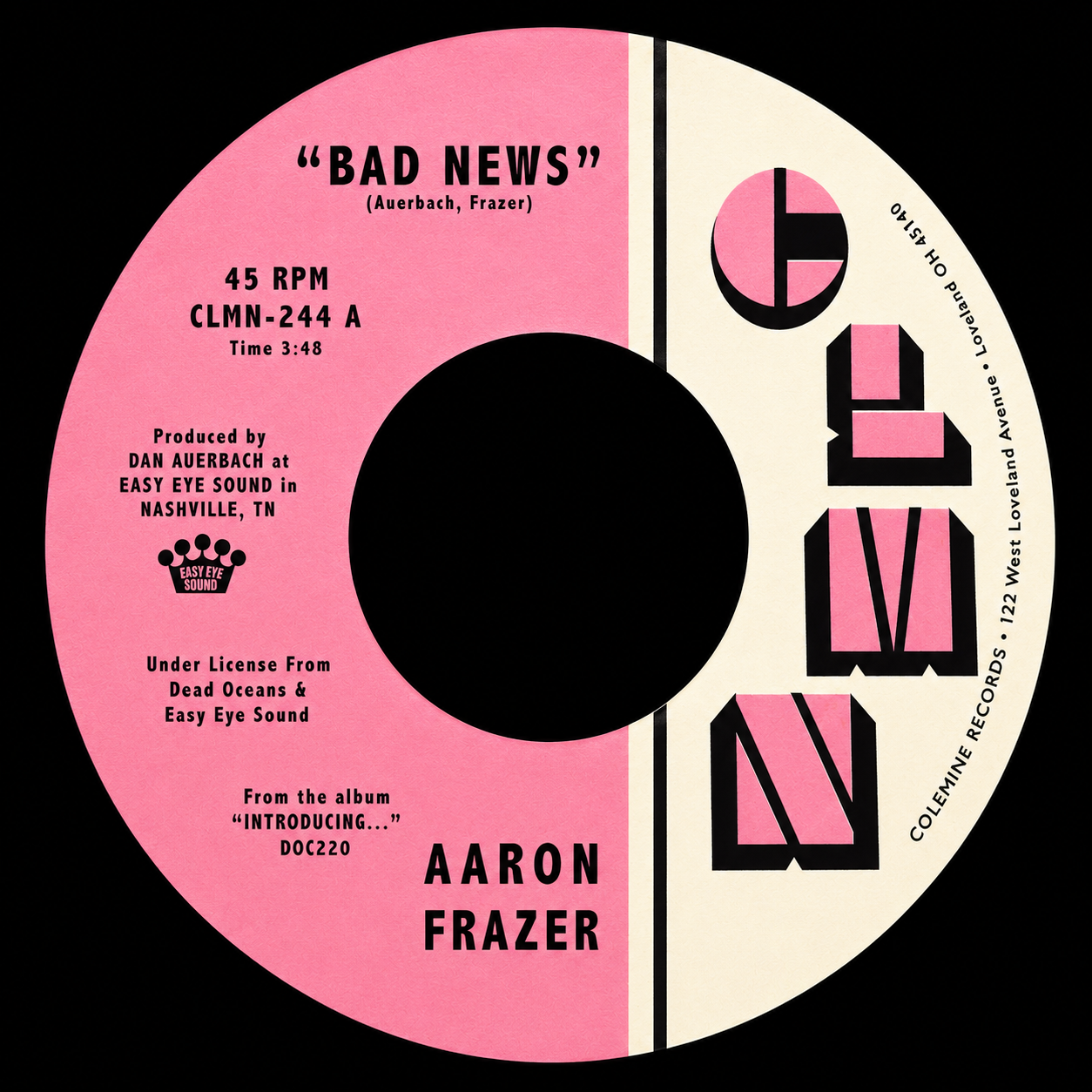 Aaron Frazer – Bad News / Done Lyin'