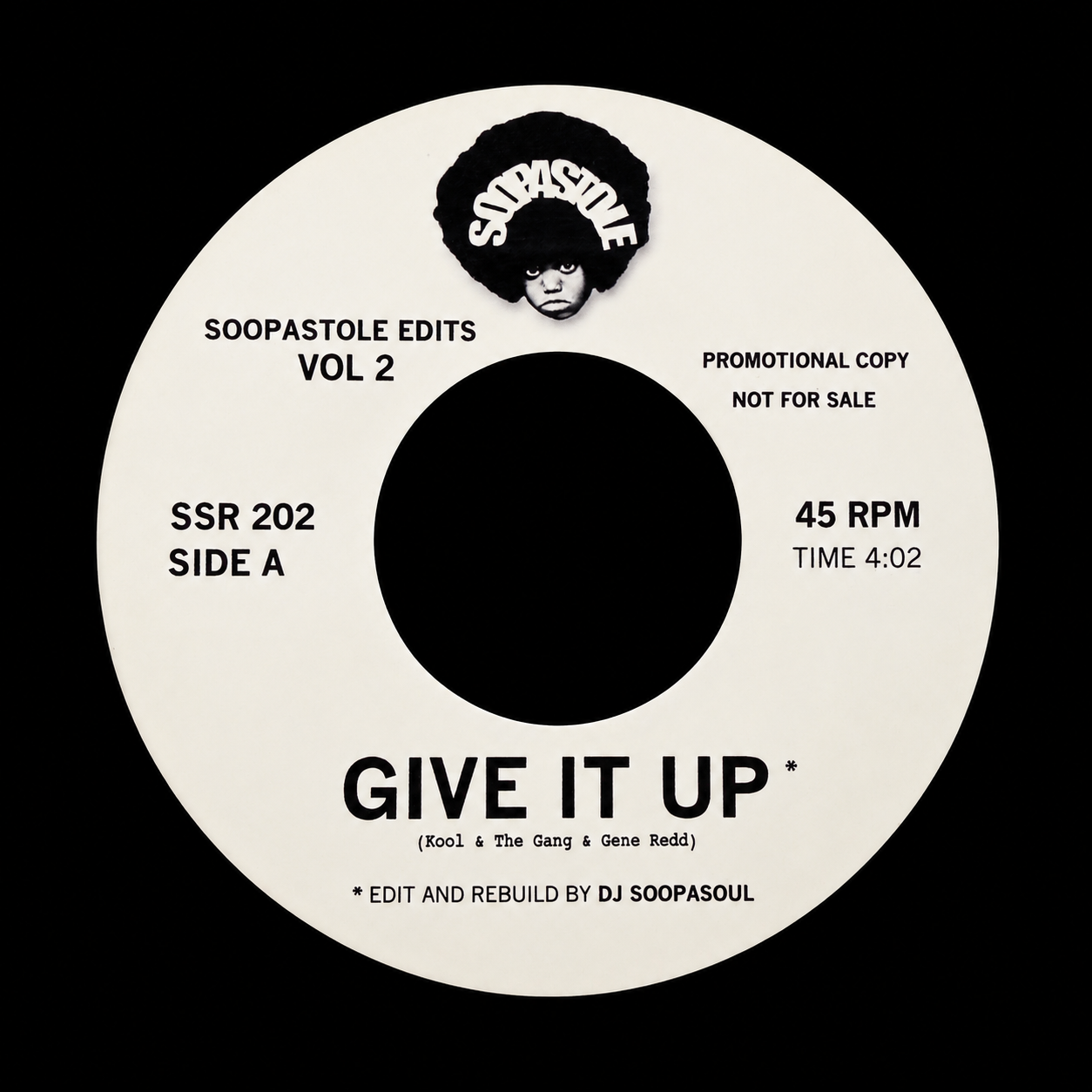 Give It Up / Rock Steady – Soopastole Edits Vol. 2 (SSR 202)