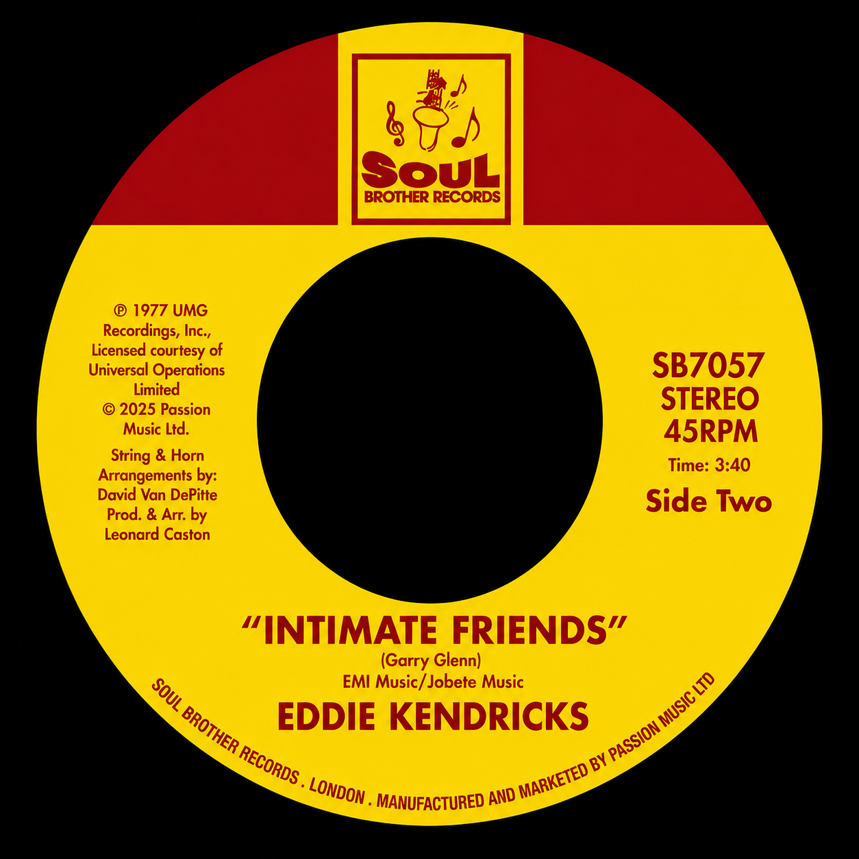 Date With The Rain / Intimate Friends – Eddie Kendricks (SB7057)