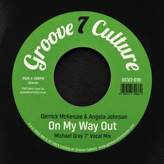 Derrick McKenzie & Angela Johnson - On My Way Out (Black Vinyl)