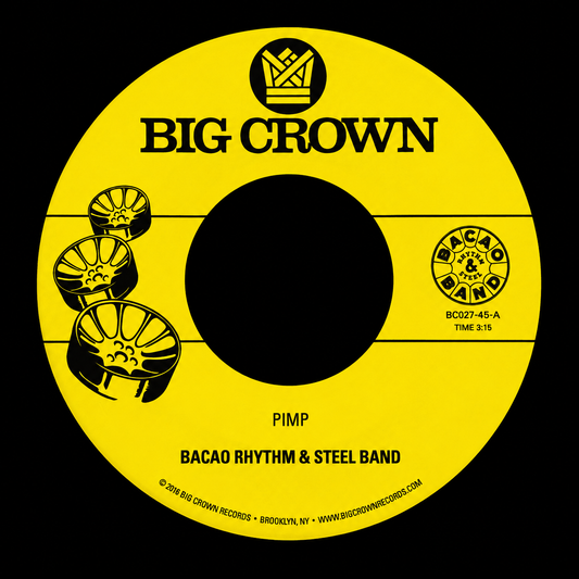 BC027-45 - Pimp / Police In Helicopter - Bacao Rhythm & Steel Band (7" Vinyl)