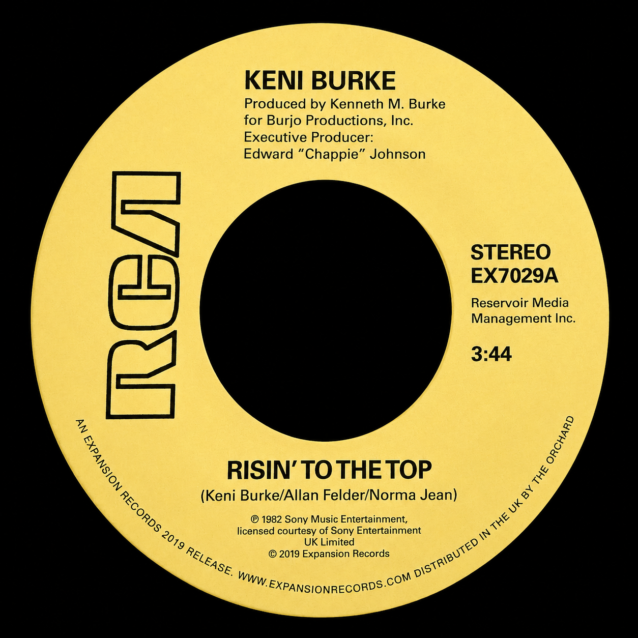 Keni Burke – Risin' To The Top / Hang Tight