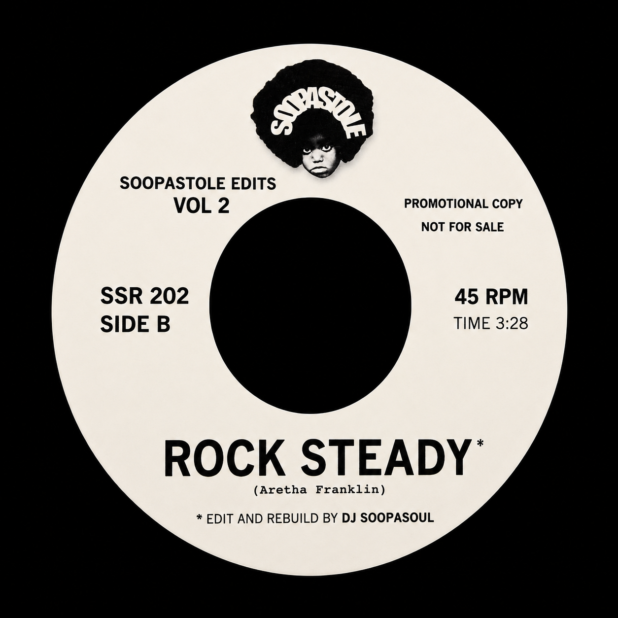 Give It Up / Rock Steady – Soopastole Edits Vol. 2 (SSR 202)