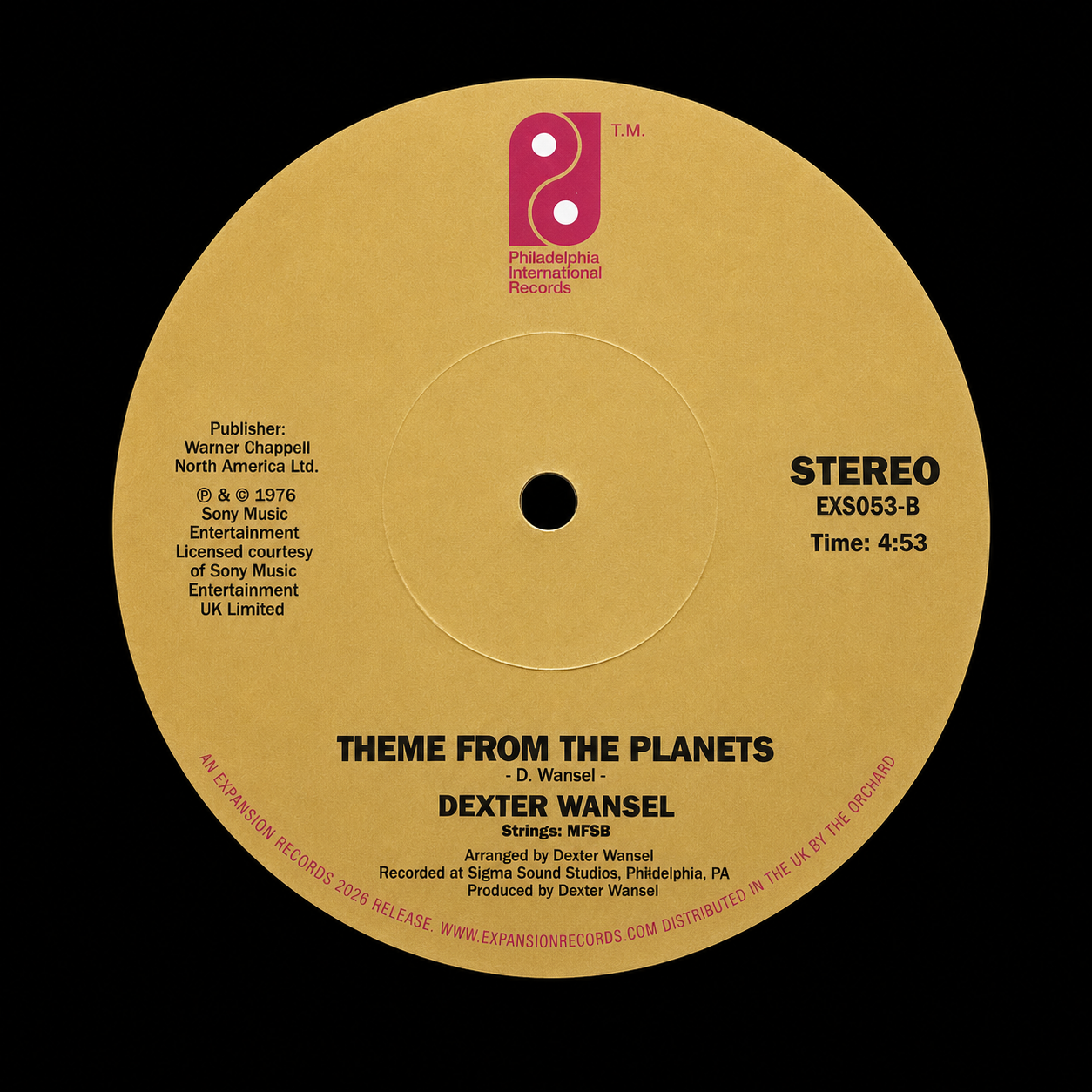 Dexter Wansel - The Sweetest Pain / Theme From The Planets