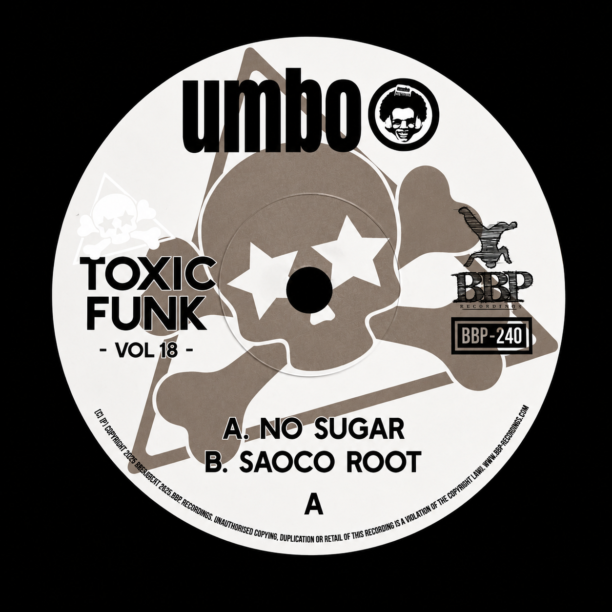 BBP-240 - Toxic Funk Vol. 18 - Umbo (7" Vinyl)