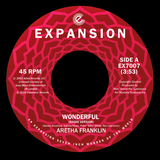 EX7007 - Wonderful - Aretha Franklin (7" Vinyl)